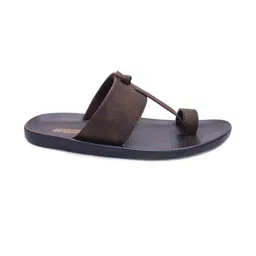 R-SWISS Men Brown Synthetic Flip Flops image 2