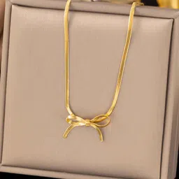 GOLDIWALA Gold-Plated Stainless Steel Chain Necklace-picture-33