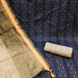 SHADOW & SAINING Unstitched Dress Material image 4