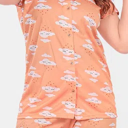 Be You Women Graphic Printed Night suit image 2