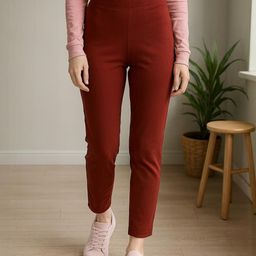 Dollar Missy Women Relaxed Straight Leg Straight Fit Trousers-picture-43
