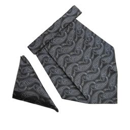 voici Paisley Design Cravats & Pocket Square Combo-picture-37
