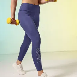 HRX by Hrithik Roshan Women Brand Logo Ankle-Length Active Tights-picture-38