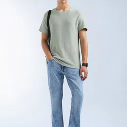 Flying Machine Men Bootcut Mid-Rise Heavy Fade Jeans image 5