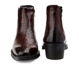 Bxxy Men Height Increasing Elevator Textured Chelsea Boots image 3