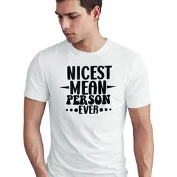 Seekbuylove Men Bio Finish Typography Printed Round Neck Pure Cotton T-shirt-picture-26