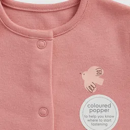 mothercare Girls Pack of 3 Printed Sleepsuit image 2