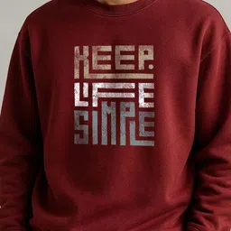 Organic Chics Men Printed Sweatshirt image 4