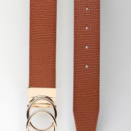 Metronaut Men Textured Formal Belt image 2