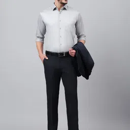 Richlook Men Smart Regular Fit Formal Trousers image 4