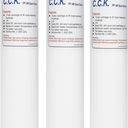 C.C.K Water Filter Candle Cartridge Suitable for All Water Purifier 10inch_23 Solid Filter Cartridge-image-57