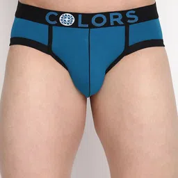 COLORS by Rupa Frontline Men Pack of 3 Outer Elastic Basic Briefs image 2