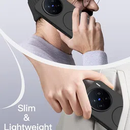 Karwan Solid Printed Vivo X200 Pro 5G Back Case Mobile Accessories image 2