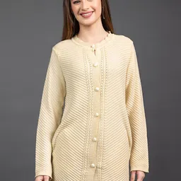 anouk mirage Anouk Women Striped Cardigan image 1