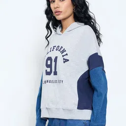 SF JEANS by Pantaloons Women Printed Sweatshirt image 4