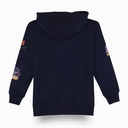 Gini and Jony Boys Printed Hooded Casual Sweatshirt image 2