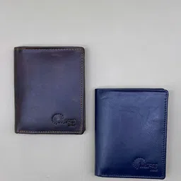 KARGHA INDIA Unisex Brand Logo Textured Leather Two Fold Wallet-picture-18