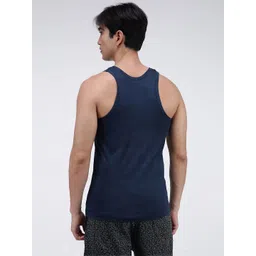 AMUL COMFY Pack of 10 Round Neck Pure Cotton Gym Vest image 2