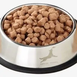 chullbull pet products Stainless Steel Pet feeding Bowl 400ml Anti Skid pet feeder 400ml (SET OF 2 ) Stainless Steel, Silicone Pet Bowl image 3