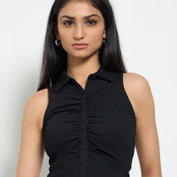 SF JEANS by Pantaloons Shirt Style Top image 5