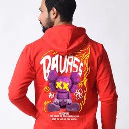 Bloopers Store Men Printed Hooded Sweatshirt-picture-18