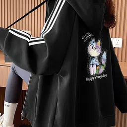 JC Mode Women Colourblocked Knitted Jacket image 3