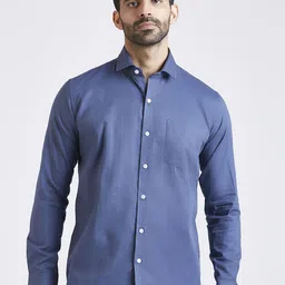 JOHN WATSON Men Slim Fit Opaque Casual Shirt-image-13