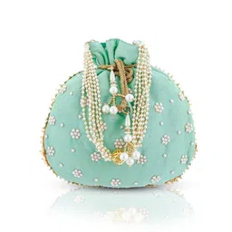 Kuber Industries Unisex Embellished Potli Clutch image 4