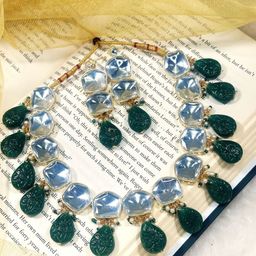 Anouk Women Green Jewellery Set-picture-15