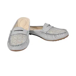 saanvishubh Women Synthetic Printed Mules image 4