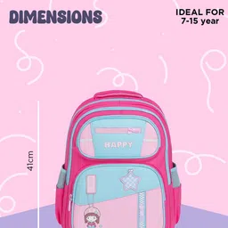 SAGEWARE Girls Graphic Printed Backpack image 2