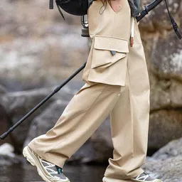 StyleCast x Revolte Men Easy Wash Pleated Cargos Trousers image 2