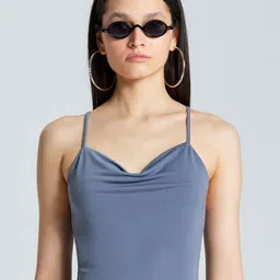 ZOMODA Tie-Up Neck Crop Top-picture-13