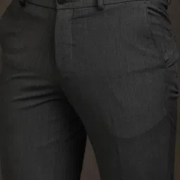 Turtle Men Tailored Slim Fit Trousers image 3