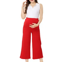 EASY MOM Women Maternity Palazzos-image-81