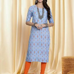 Ethnic basket Women Multicoloured Kurtas-picture-20