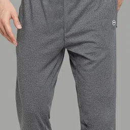 MOUNTAIN COLOURS Men Combed Cotton Mid-Rise Track Pants image 3