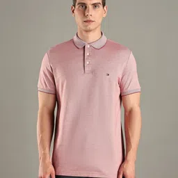 Tommy Hilfiger Polo Collar Pure Cotton T-Shirt-picture-33