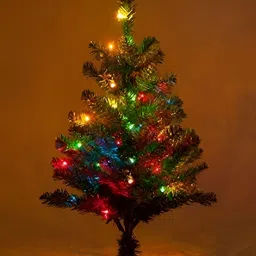 CraftVatika Green Christmas Tree With Mini Ornaments-image-63