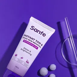 Sanfe Set Of 2 Instant Tan & Dead Skin Removal Exfoliating Gel- 100 g Each-picture-32
