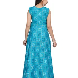 YK Print Maxi Dress image 5