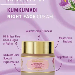 RYLLZ ESSENTIALS 24K Kumkumadi Night Cream With Saffron - 50 ml image 4