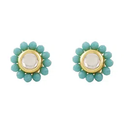 TEEJH Gold-Plated Jalsa Beaded Jewellery Set image 4