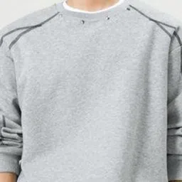 HERE&NOW Men Pullover Oversized Sweatshirt image 4