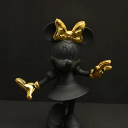 MIDLAND Black Figurine Showpiece image 1