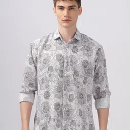 Vestirio Men Relaxed Floral Opaque Printed Casual Shirt-picture-35