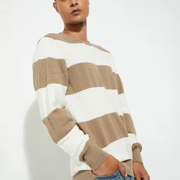 max Men Striped Pullover image 2
