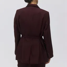 H&M Tie-Detail Wrap Blazer image 2