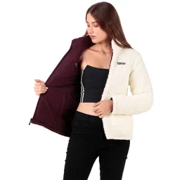 Brazo Women Reversible Quilted Jacket image 4