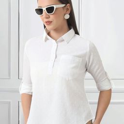 FITHUB Women Roll-Up Sleeves Top-picture-20